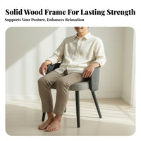 Light Luxury Design Nordic Design Kitchen Chair Sturdy and Long-Lasting Upholstered Dining Chair Comfortable Cushion Modern Armchair Easy Assembly for Homeowners, Hotel Owners, Interior Designers, Living Room, Balcony, Display Flat