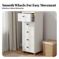 Large Capacity Plastic Drawer Cabinet Space Saving Design Plastic Storage Drawers Long-Lasting Freestanding Storage Drawers Heavy Duty for Families, Homeowners, Bedroom, Nursery, Closet, Living Room