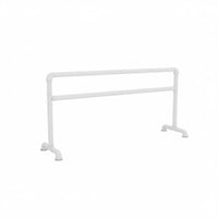 Modern Industrial Design Home Leg Stretching Bar Sturdy Construction Portable Ballet Barre Strong Load-Bearing Mobile Dance Practice Bar Easy Assembly for Adults, Dancers, Beginners, Mind-Body Practice Studio, Gym