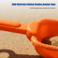 Kids Beach Sand Shovel Set, Watering Can, Sand Sieve, Small Size, Bath and Water Play, Random Color