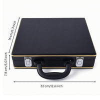 Billiard Ball Storage Case Hard Sided Billiard Ball Case Carrying Box for Tournaments, Home Game Room