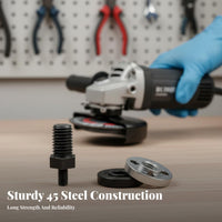 small Design 5mm to 10-millimeter Grinder Conversion Rod Portable 5mm to 10-millimeter Conversion Rod Multi-Functional Use Power Tool Adapter adaptable for DIY aficionados, homeowners, Professionals, Home renovation, Workshop, Metalworking, Polishing