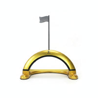 Arched Base Ball Return Putting Practice Aid Flag Target Sports Training Gear Floor Use