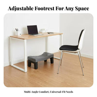 Two-SidedSided Foot roller Adjustable Angle Footrest Rocking Motion for video game enthusiasts