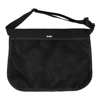 Ball Bag with Mesh Panel Handsunrestricted Ball Bag with Mesh Pocket Sports Gear Pouch with Waist Strap Zippered for Coaches
