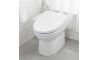 Sterilization Smart Toilet Seat Motion Sensor Automatic Toilet Seat Easy Installation Bathroom Fixture LED Night Light
