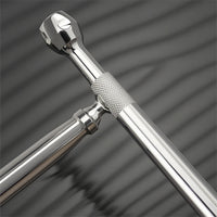 9 Pieces Socket Extensions with Ball Head Knurled Drive Extension Rods Straight