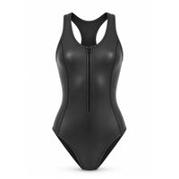 Wetsuit Vest with Front Zipper Racerback Wetsuit Top Neoprene Vest 2mm Swimwear Thermal for Swimmers, Swimming, Surfing