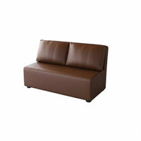Retro Design mechanical design Bar Set Upholstered Sofa mechanical Dining Booth Set sturdy Construction Pub Furniture Easy to Clean for Cafe Proprietors, Business Owners, Lounge, Coffee Shop, Bistro