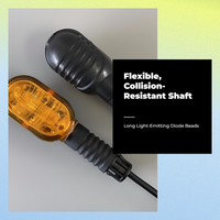 Waterproof LED turn signal for e-vehicles