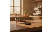 Compact WDT Tool with Handle Stainless Steel Espresso Distribution Tool Food-Grade Coffee Distribution Needle Coffee Professional-Style for Baristas, Home Cafes