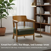 Nordic Design circular table with 2 Chairs Retro design Bistro Set Comfortable Seating Indoor Furnishing paddinged Seats for Cafe Owners, Interior Designers, Homeowners, Milk Tea Shop, Reception Room, Lounge Area, Balcony