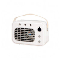Three-Speed 3 in 1 Fan Humidifier Top-Fill Desk Humidifier Fan Type-C Charging Air Device Large Water Reservoir