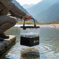 Foldable Fishing Bucket Wear-Resistant Folding Fishing Bucket Versatile Foldable EVA Pail for Fishermen