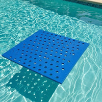 Perforated Kickboard with Integrated Hole Handle Flat Buoyant Board with Holes Floatable Swim Training Aid Lightweight for Children