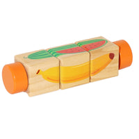 Early Learning Rotating Wooden Block Game Cognitive Development Educational Block Game Toy Fine Movement Skills Wooden Cylinder Matching Toy Color Recognition for Toddlers, Kids, Babies, Home Play, Preschool, Daycare