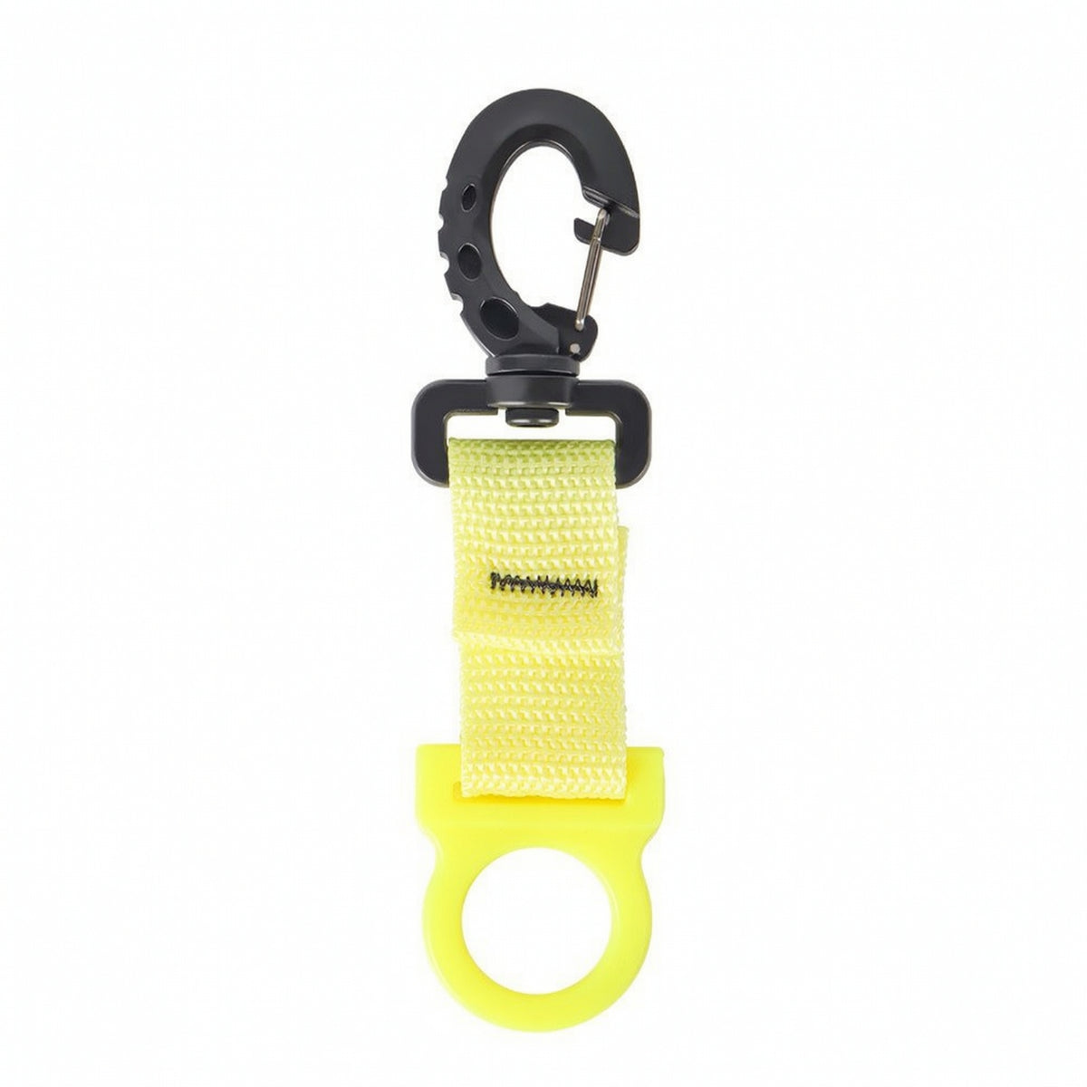 DIDEEP Diving Second Stage Clip for Jacket, Wing, Side Mount BCD with Mouthpiece Hanger Ring and Silicone Ring 60114