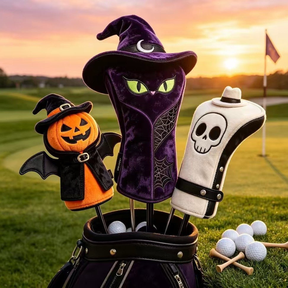Halloween Golf Club Headcover for Driver, Plush Animal Design