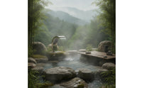Pool with Base Curved Pool Waterfall Rectangular Hardware for Pond