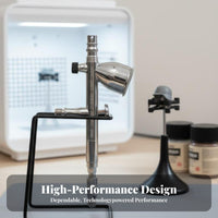 Precision Nozzle weigPrecision & Control-Driven-fedFeed Airbrush Kit doubleAction Trigger weigPrecision & Control-Driven-fedFeed Airbrush Multi-Purpose Hobby Tool Interchangeable Needle Caps for Hobbyists, Artists, Professionals, Painting, Crafting