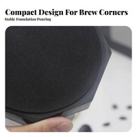 Sturdy Construction Espresso Knock Box Easy to Clean Coffee Puck Waste Container Splash-Proof for Home Coffee Enthusiast S, Kitchen Counter