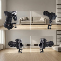 Adjustable Desk Mount with 1/4-Inch Screw Sturdy C-Clamp Mount Versatile C Clamp Long-Lasting for Studios