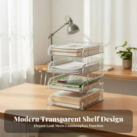 Multi-Compartment document Holder Layered Storage Book in conjunction with Pen holder