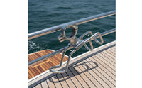 Rod Holder Heavy Duty Clamp-on Rod Holder Polished Hardware for Anglers, Yachts