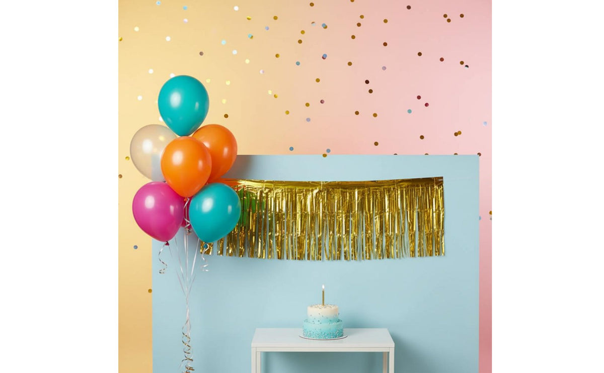 Easy to Hang Tinsel Curtain Lightweight Shimmering Foil Fringe Garland Reusable