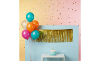 Easy to Hang Tinsel Curtain Lightweight Shimmering Foil Fringe Garland Reusable