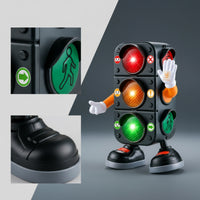 Musical Traffic Light Toy | Rechargeable, Interactive Toy with Music, for Early Learning