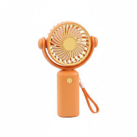 Strong Wind Handheld Mini Fan Quiet Operation USB Rechargeable Fan 3 Speed Settings for Commuters, Students, Office, Outdoor, Dorm Room