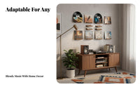 Space-Saving Vinyl Album Wall Mount Easy Retrieval Vinyl Album Wall Holder Minimalist Design Display Rack Multifunctional for Music Lovers, Audiophiles, DJs, Living Room, Bedroom, Office