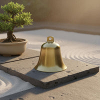 Loud Clear Sound Brass Bell Excellent Gift Copper Hanging Bell Vintage Design Prosperity Wind Chime for Patio