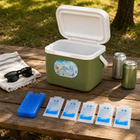 Portable Insulated Cooler Box for Camping and Food Transport