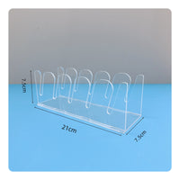 Acrylic Hat Organizer Space-Saving Acrylic Cap Stand Transparent for Entryway