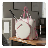 Badminton Racket Bag Multifunctional Tennis Tote Bag Multiple Pockets for Women