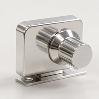 glass door lock