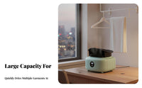 Portable Clothes Dryer Easy Assembly Electric Clothes Drying Machine Foldable Laundry Dryer Timer Function for Travelers