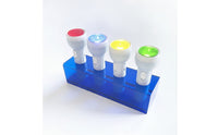 4 Pieces Flashlight with Color Portable Handheld Torch for Kids, Classroom, Kindergarten