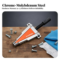 Secure Grip Motorcycle Steering Bearing Puller Long-Lasting Steel Construction Motorcycle Headstock Bearing Remover Narrow Clearance Reach Easy to Use for Repair Shop Technicians, DIY Enthusiasts, Workshop, Garage