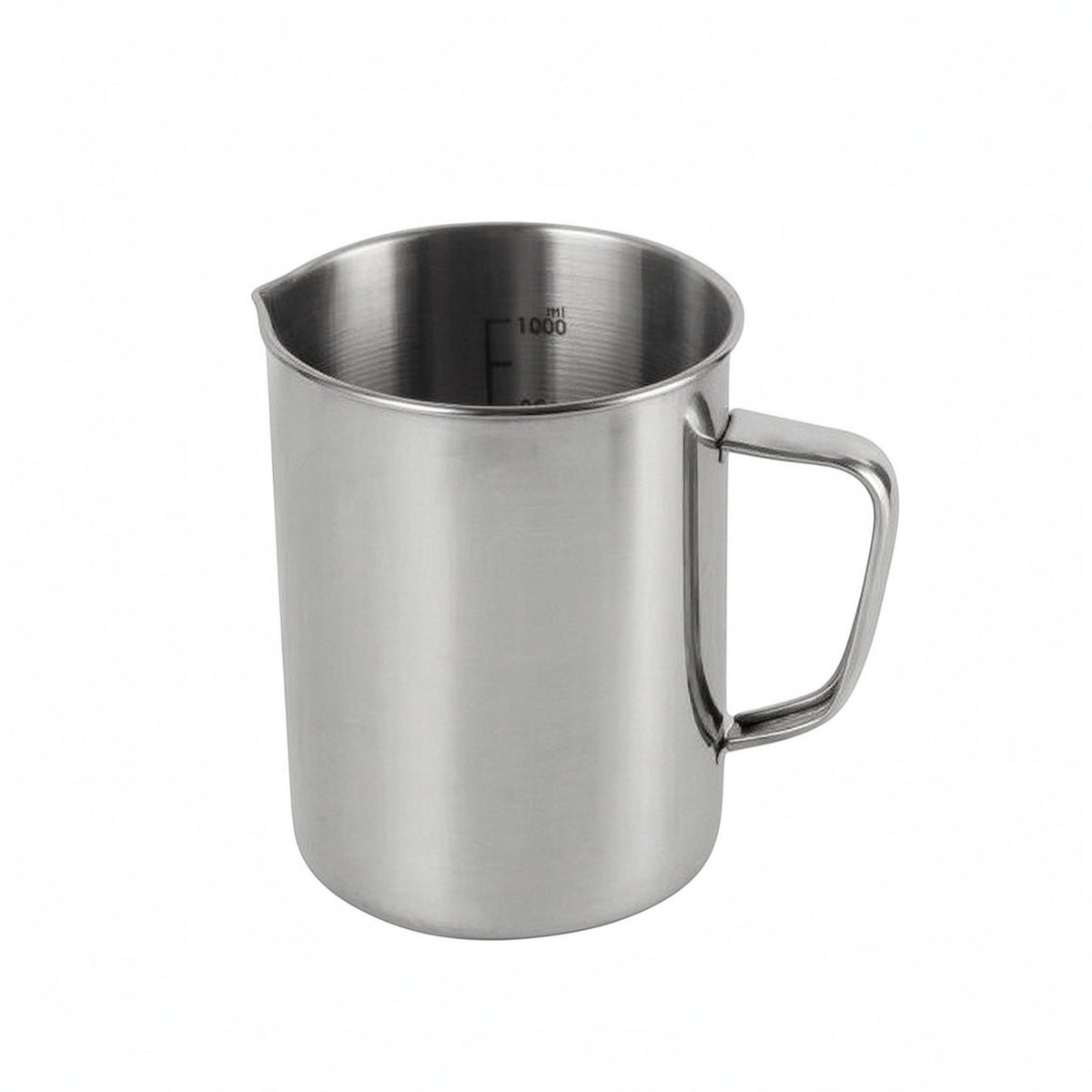 Metal Measuring Cup Smooth Shiny Finish Stainless Steel Measuring Cup Kitchen Tool Corrosion Resistant Easy to Read