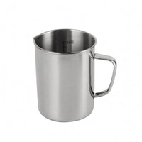 Metal Measuring Cup Smooth Shiny Finish Stainless Steel Measuring Cup Kitchen Tool Corrosion Resistant Easy to Read
