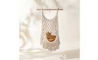 Woven Macrame Cat Sling Indoor Cat Sling Bed Soft Pet Furniture Cozy for Window