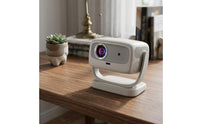 Native 1080p Display Device with Gimbal Stand 4K Decode Display Device with Stand Wireless Mini for Movie Nights