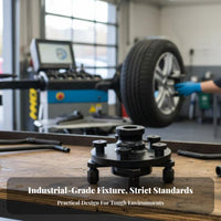 Tire Balancer Clamp Secure Clamping Holeless Tire Adapter High-Quality Steel Wheel Balancer Adapter for Mechanics, Auto Repair Shops