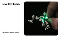 Easy to Operate DIY Model Light Self-Contained Miniature LED Light for Crafters, Hobbyists, Party Decoration, Costume Design, Paper Lanterns