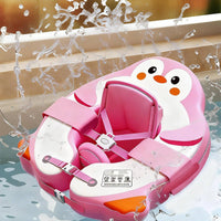 Supportive Baby Swim Seat Stable Non-Inflatable Baby Buoyant Seat Skin-Friendly Infant Swim Buoyant Seat Smooth for Bathtub