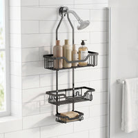 Hanging Shower Rack Wall-Mounted Washroom Storage Quick-Drying