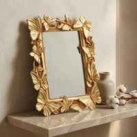 Butterfly Photo Frame Raised Relief Ornate Picture Frame for Shelf